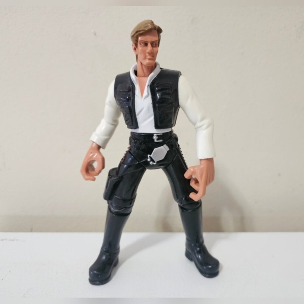 2005 Star Wars Han Solo 7  Force Battlers Action Figure - A New Hope